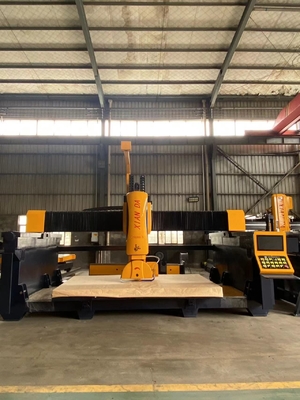 3 boyutlu şekiller için çok fonksiyonel 5 eksenli CNC köprü kesme makinesi