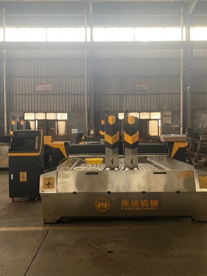 Hassas 3 Eksenli 15m/min Hava Hızı CNC Taş Oymak Makinesi