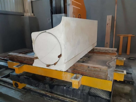 Yüksek işlemeli elmas tel taş kesme makinesi 16.7m kesme tel ile