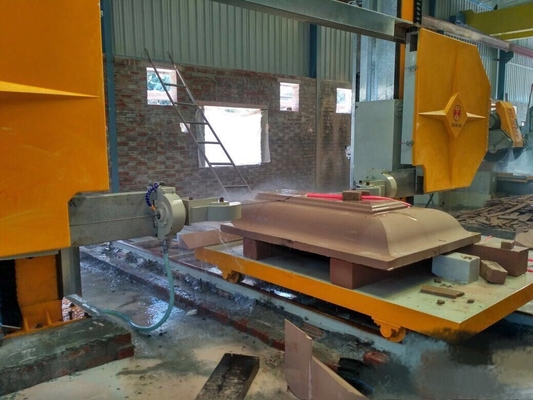 DISCOVERY 4 Taş Makine Elmas Tel Çakması 1600mm Trolley Tekerleği