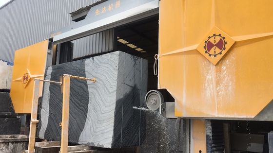 Maksimum İşleme Boyutu 3500*3500*2100mm Ağır İşleme Kesme için Elmas Tel Testere Makinesi