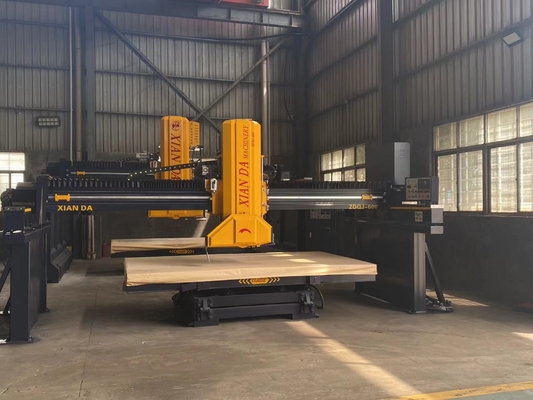 Su Tüketimi 3m3/h Xianda Taş Çubuk Kesme Makinesi