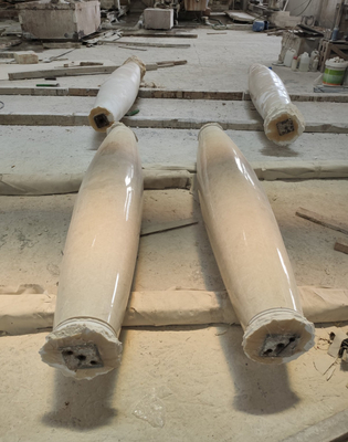 Yüksek kesim hızı ve maksimum işleme çapı ile sütun kesme makinesi 2 PCS 100-3500mm üretim