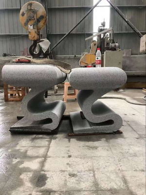Yüksek Hızlı CNC Elmas Tel Testere Makinesi CNC-2000/2500/3000 Özel Şekiller İçin, Sütun Çubukları