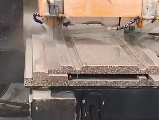 Taş kesme malzeme taş için 3 Eksenli Doğrusal Kesme Makineleri