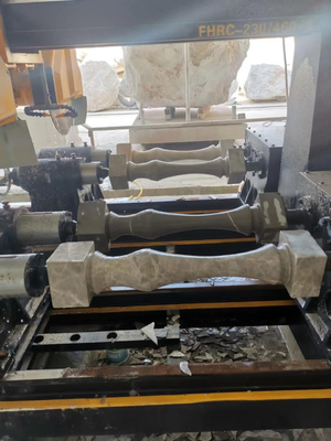 Yüksek Kesme Gücü CNC/PLC Taş Profilleme Makineleri Balustral için