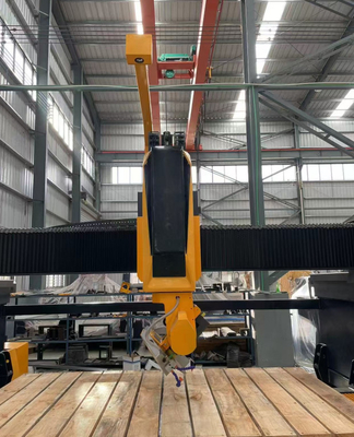 5 Eksenli CNC Köprü Çakmak Makinesinin İtalya Esa Sistemi Otomatik Program Yazılımı ile Mermer Mutfak Tezgâhı Taş Kesme