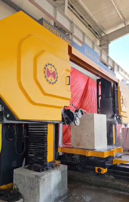 Xianda 4 Eksenli CNC Tek Elmas Tel Testere Makinesi Profilleme