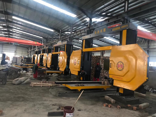 Xianda 4 Eksenli CNC Tek Elmas Tel Testere Makinesi Profilleme