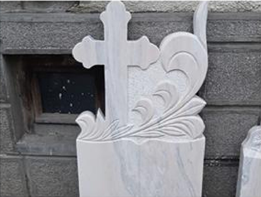 CNC Taş Mezar Taşı Gravure Makinesi Istikrarlı Çalışma