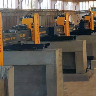 Yüksek hassasiyetli kesme köprüsü blok kesme makinesi hidrolik kaldırma ile