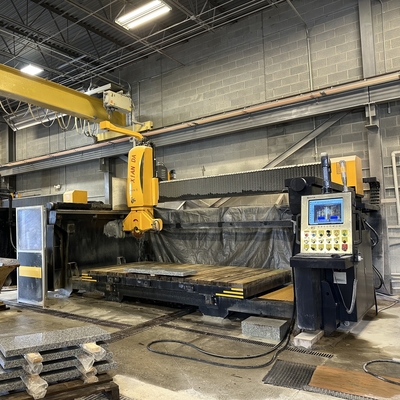380V Taş İşleme Makinesi Köprü Çakma Kesme Makinesi 350-600mm Kesme Blade Diametresi