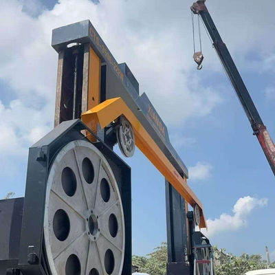Yüksek hassasiyetli kesme elmas tel testeresi makinesi