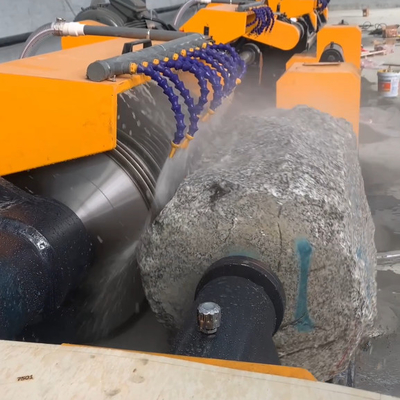 Yüksek Verimlilikli Taş Bollard için Yuvarlak Top Kalıplama Makinesi