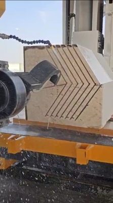 4 Eksenli CNC Elmas Tel Çakma Makinesi, Mermer, Granit için Otomatik Kontrol Sistemi