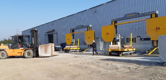 Mermer ve Granit Kesme ve Düzeltme için Yüksek Hassasiyetli CNC Elmas Tel Çakma Makinesi