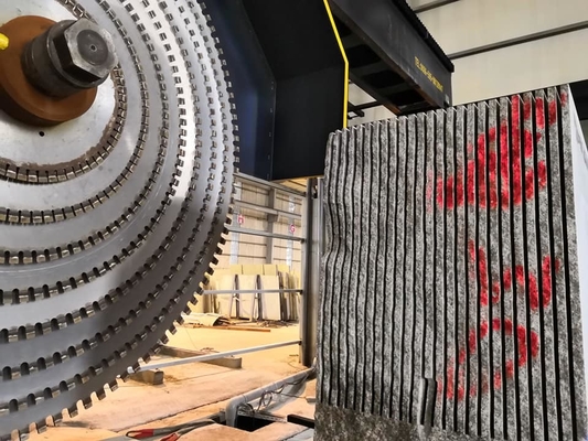 Granit, Mermer için hassas blok kesme makinesi