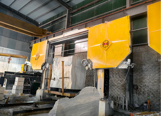 Profilleme için CNC Elmas Tel Görme Taş Kesme Makinesi