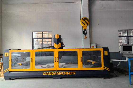 3 Eksenli CNC Taş Oyma Makinesi 2D/3D Sanatsal Harf ve Heykel İşleme Yüksek Hassasiyetli Endüstriyel Oyma Ekipmanı