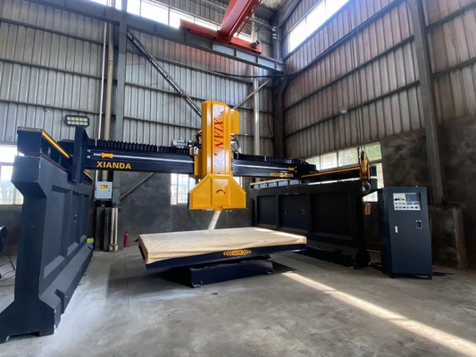 Yüksek Hızlı Dört Sütunlu Orta Blok Kesme Makinesi Orta Blok için Kesme