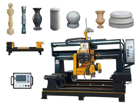 Korkuluklar için Verimli Çözüm Dört Parça Küpeşte Kesme Makinesi
