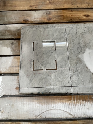4 Eksenli CNC Köprü Çakma Kesme Makinesini Döşeme Dürme İşlemesi Taş Granit Mermer Kuvars Mutfak Masaüstü Slab Tile Lavabo Kesme