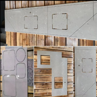 4 Eksenli CNC Köprü Çakma Kesme Makinesini Döşeme Dürme İşlemesi Taş Granit Mermer Kuvars Mutfak Masaüstü Slab Tile Lavabo Kesme