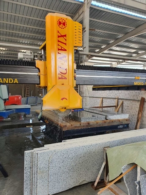 Kızılötesi Orta Blok Köprüsü Kesme Makinesi Mermer ve Granit için Taş Makinesi