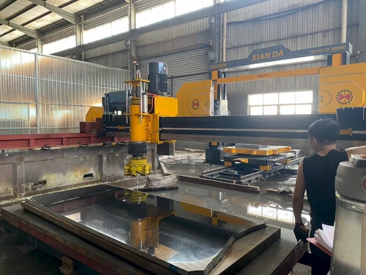Yüksek Performanslı Köprü Tipi Otomatik Taşlama Makinesi (Taş İşleme İçin)