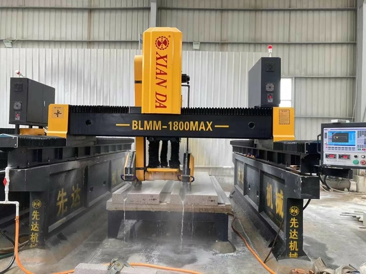 3 Eksenli CNC köprü tipi doğrusal kesme ve freze makinesi