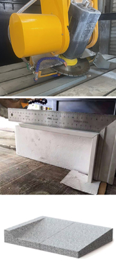 0-60° Servo Motor Eğimli Dört Eksenli Köprü Tipi Taş Kesme Makinesi