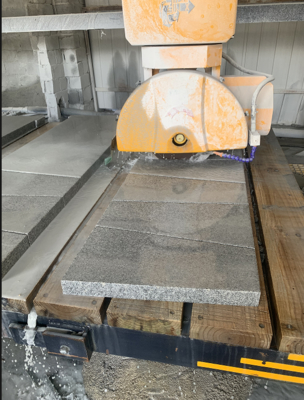 0-60° Servo Motor Eğimli Dört Eksenli Köprü Tipi Taş Kesme Makinesi