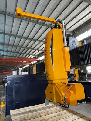 5 Axis PLC Bridge Cutting Machine Granite Quartz Marble Laser Stone Saw