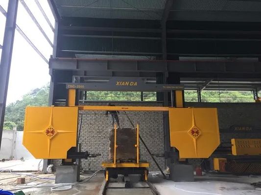 CNC Elmas Tel Testere Blok Kesme Makinesi