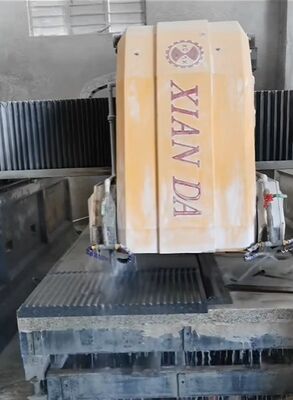 Yüksek Derinlikli CNC Taş Kenar Kesme Makinesi Mermer için Yüksek Hızlı