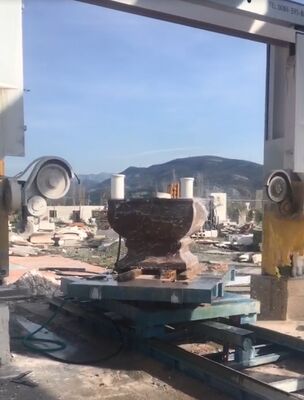 Hassas 5 Eksenli CNC Elmas Tel Testere Makinesi Discovery 5