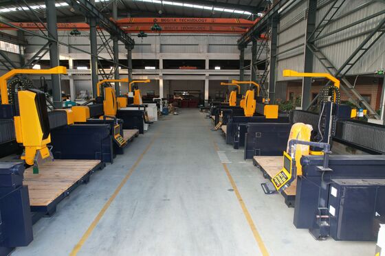 3200×2000×180mm Taş İşleme İçin DDX Sistemli Otomatik 5 Eksen Köprü Kesme Makinesi