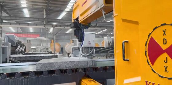Taş kesimi için PLC kontrolü ile dikey CNC Tel Çakma Makinesi, 4m3/H Su Tüketimi, 20-50m Tel Uzunluğu