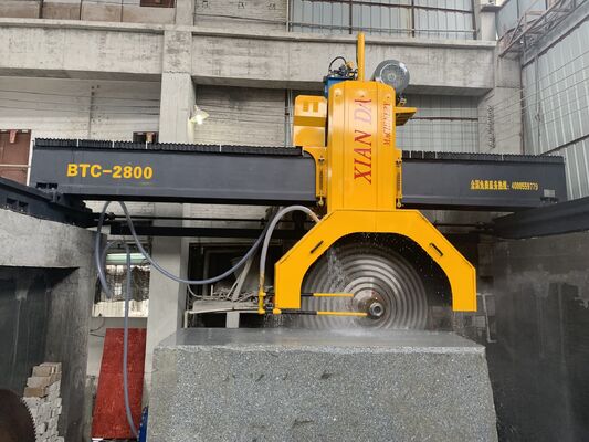 Max Blade Diameter 2500mm/2800mm Bridge Saw Cutting Machine For Big Marble Block Stone Processing