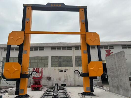 3500*3000*1800mm Maksimum İşleme Boyutlu ve 11kw Ana Motorlu CNC Elmas Tel Testere Makinesi (Taş Kesimi İçin)