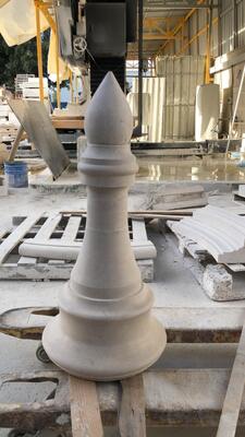 1000mm Maksimum Kesme Çaplı CNC Dikey Profilleme Makinesi ve Taş Levha Kesimi İçin 1500mm Dikey Kaldırma Hareketli