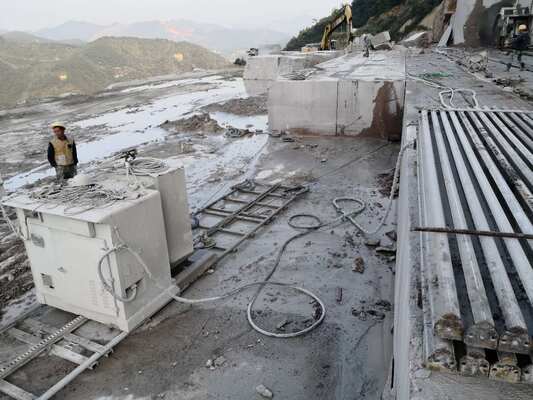 Yüksek hassasiyetli taş kesimi için CNC Kontrol Otomatik Elmas Tel Testere Makinesi