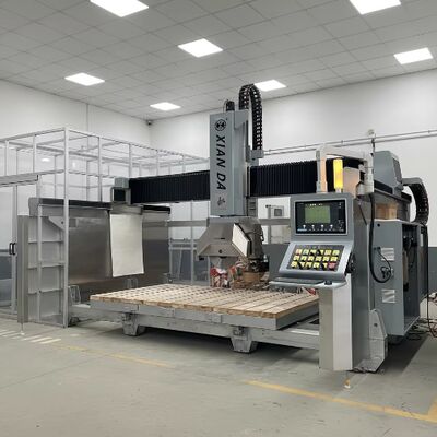 İtalyan DDX Sistemi ile 5 Eksenli Köprü Taş Kesicisi, 900 mm Çakmak Bıçağı ve ±0,1 mm Kesme Doğruluğu