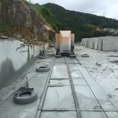 Yüksek hassasiyetli CNC Kontrol Otomatik Elmas Tel Testere Makinesi Taş Kesme