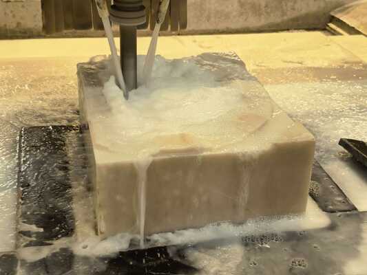 FAEM-3320 Beş Eksenli Mermer Granit Heykel Oyma CNC Makinesi