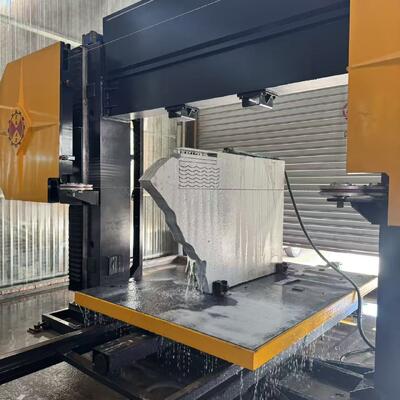 Köpüklü Seramik ve Doğal Taş İşleme İçin Elmas Tel Testere Makinesi