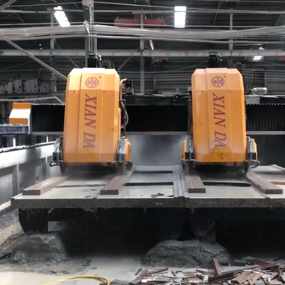 3 Eksen CNC Lineer Kesim ve Freze Makinesi Yüksek Hassasiyetli Taş ve Bordür Profilleme Makinesi