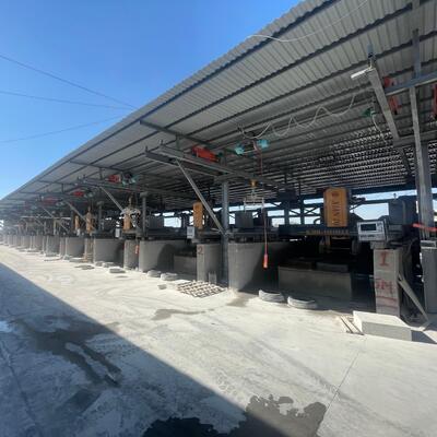3 Eksen CNC Lineer Kesim ve Freze Makinesi Yüksek Hassasiyetli Taş ve Bordür Profilleme Makinesi