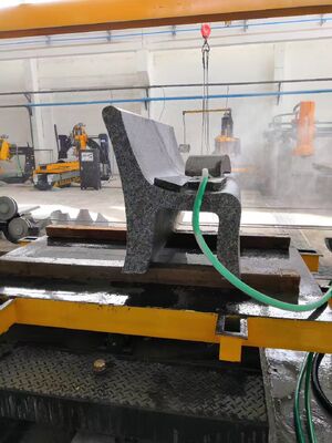 Özel şekilli taş, düzensiz taş profilleme ekipmanları için 4 eksenli CNC tel testeresi makinesi