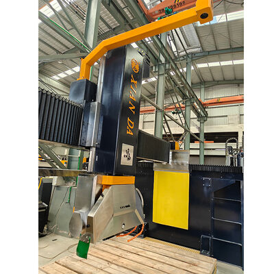 5 Eksenli CNC Köprü Kesme Makinesi 900 Yüksek Hassasiyetli Granit Mermer Testereyi 360° Dönüşüyle Aktarın